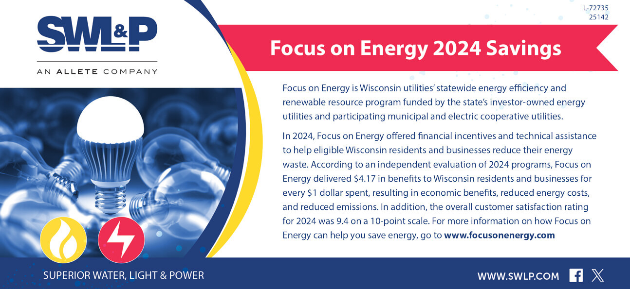 Focus on Energy 2024 Savings