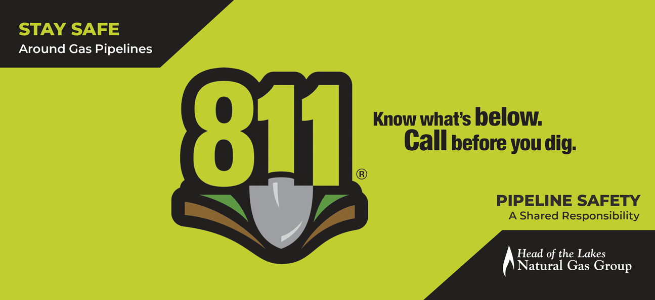 Know what's below. Call before you dig.