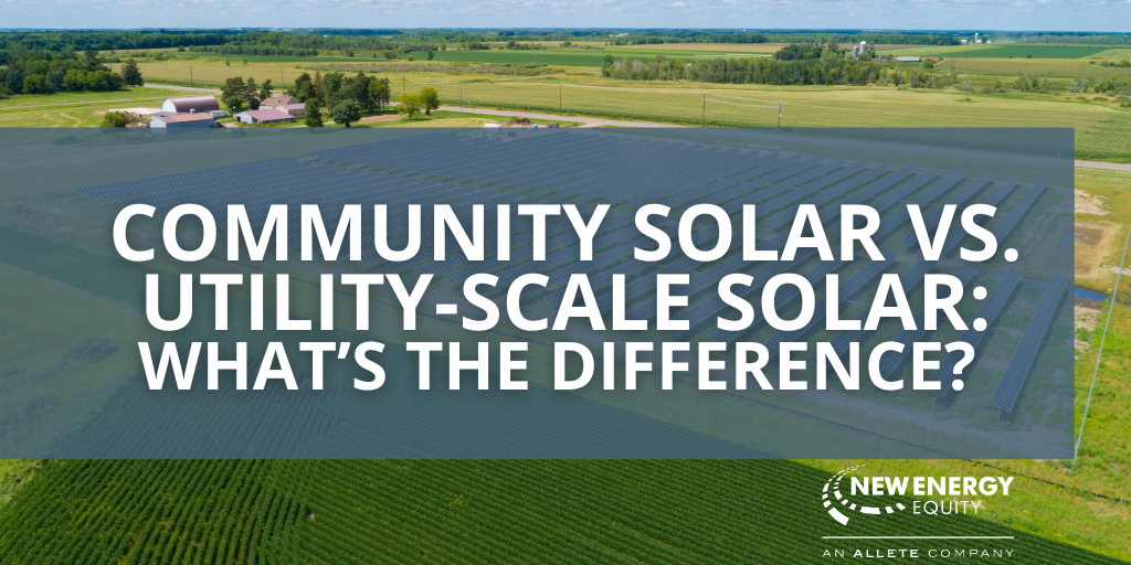 Community Solar Vs. Utility-Scale Solar: What's the Difference?