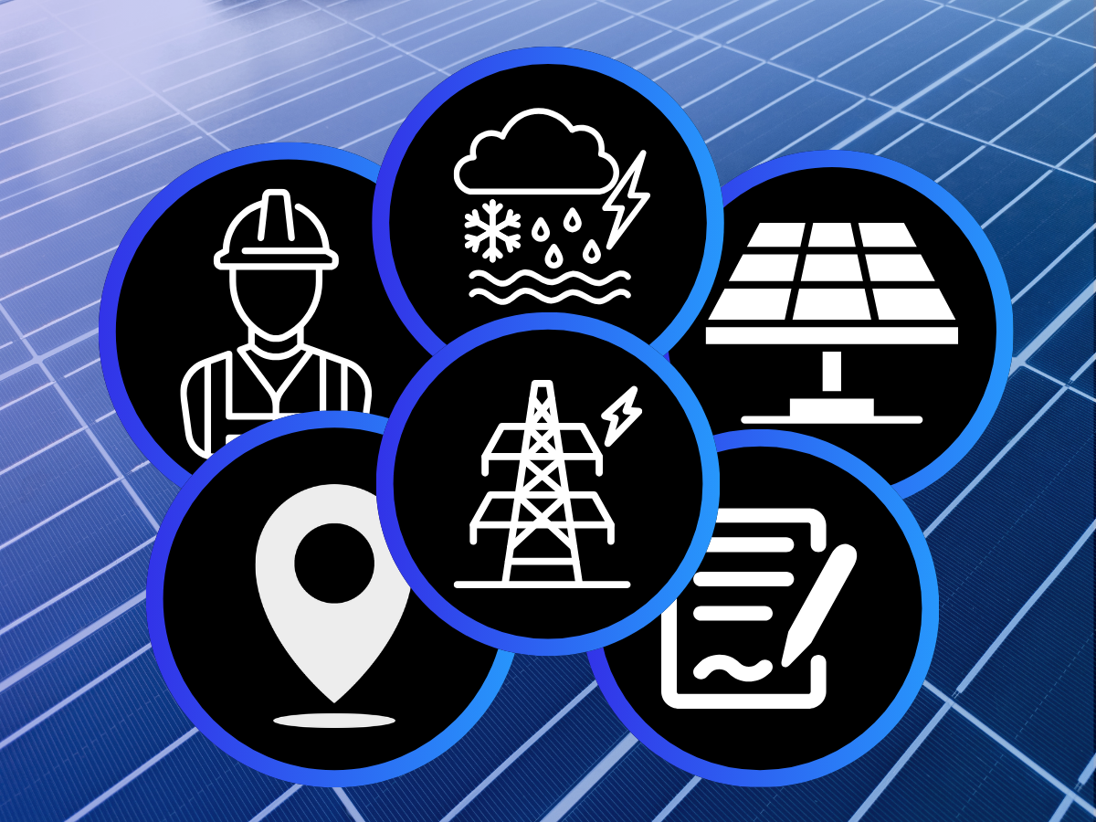 Commercial solar project illustrating how location, incentives, financing structures, labor costs, and contract terms impact commercial solar ROI and long-term project value.